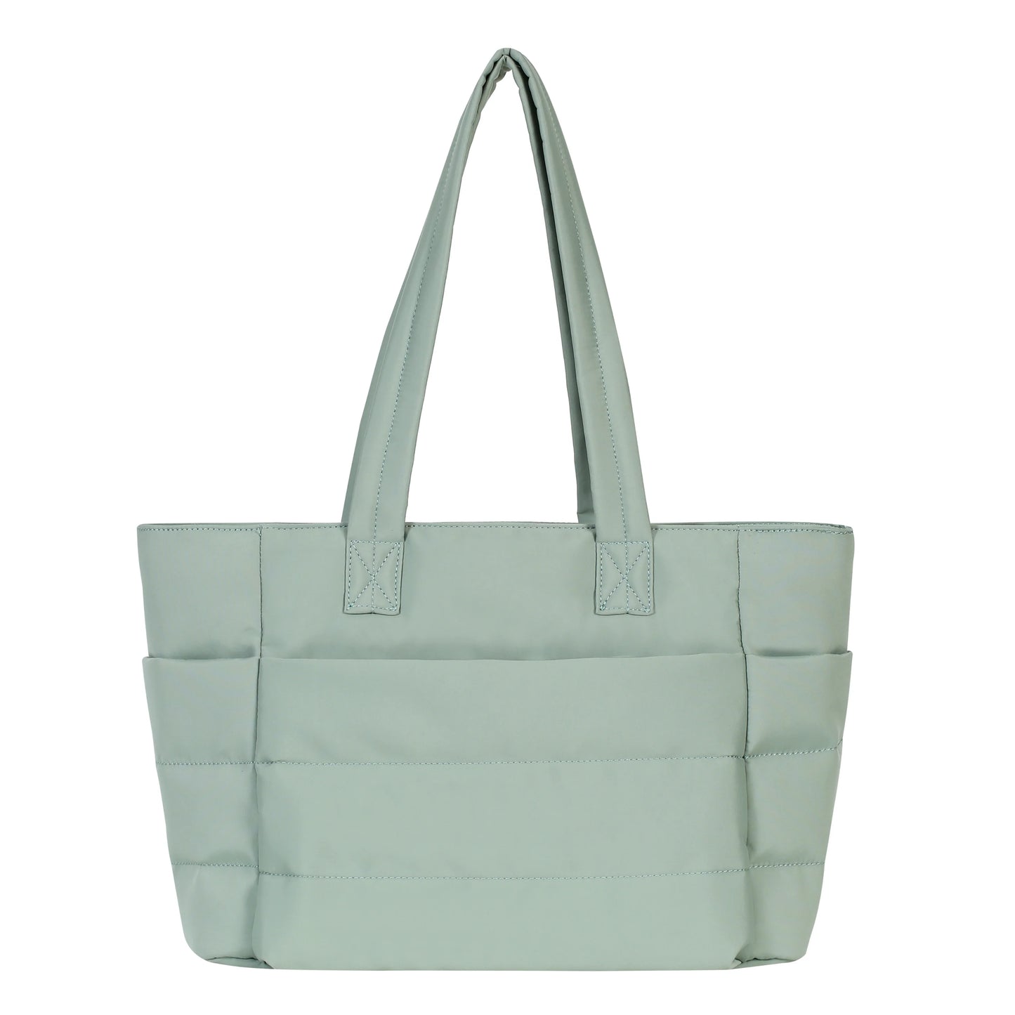 Cloudy - Puffer Tote Bag