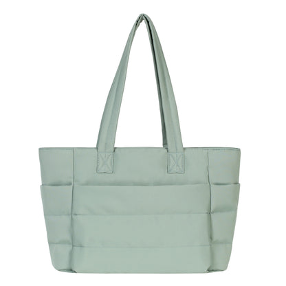 Cloudy - Puffer Tote Bag