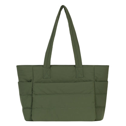 Cloudy - Puffer Tote Bag