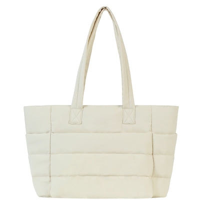 Cloudy - Puffer Tote Bag
