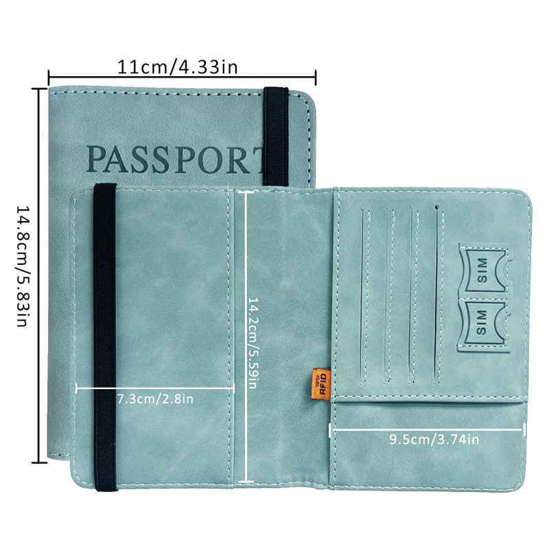 RFID Blocking Passport Wallet