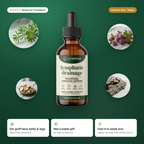 Lympha lymphatic drainage drops — rated 4.8, alcohol-free, vegan