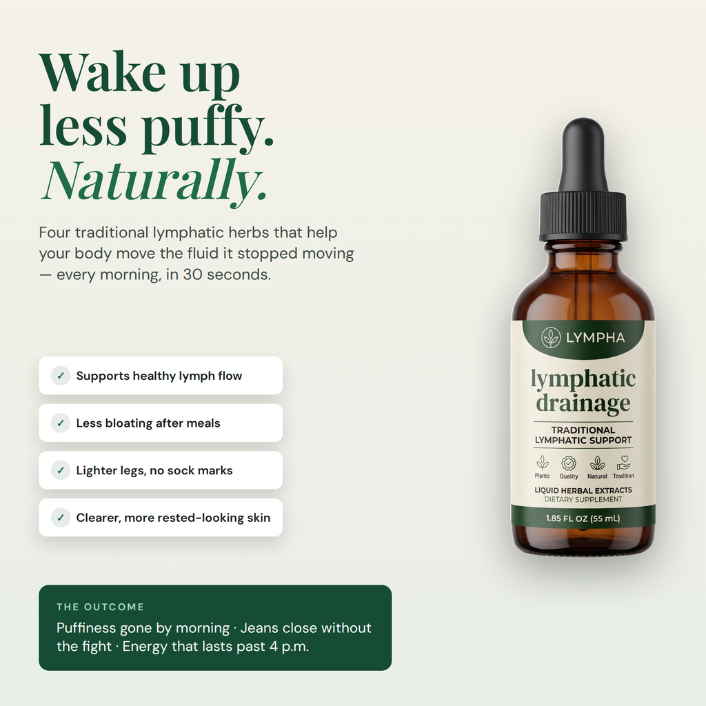 Wake up less puffy, naturally — benefits