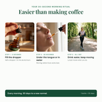 Your 30-second morning ritual